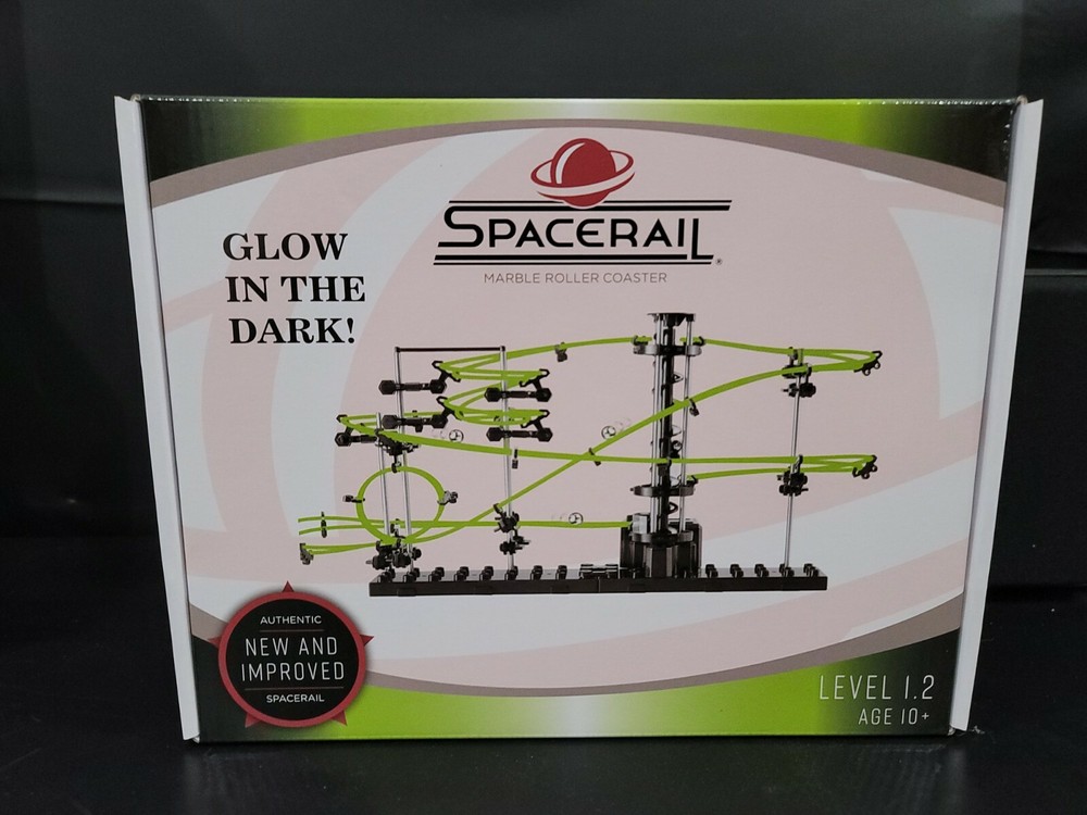 SPACERAIL MARBLE ROLLER COASTER GLOW IN THE DARK LEVEL 1.2