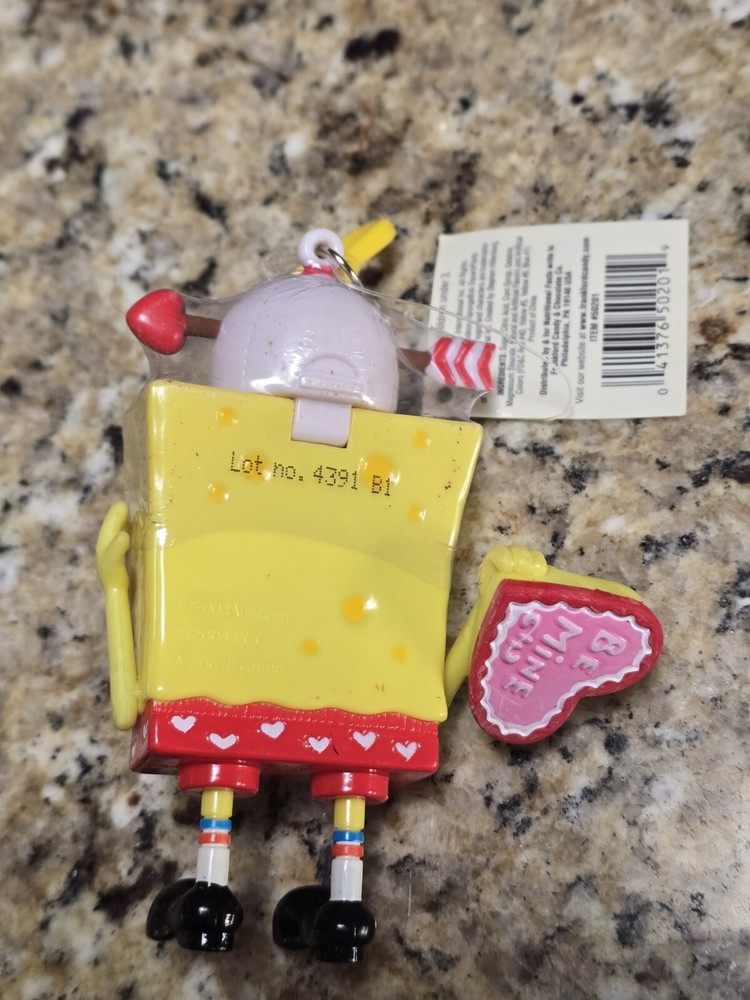 SPONGEBOB CANDY BUDDY Heart Container BASEBALL CAP Vintage 2004