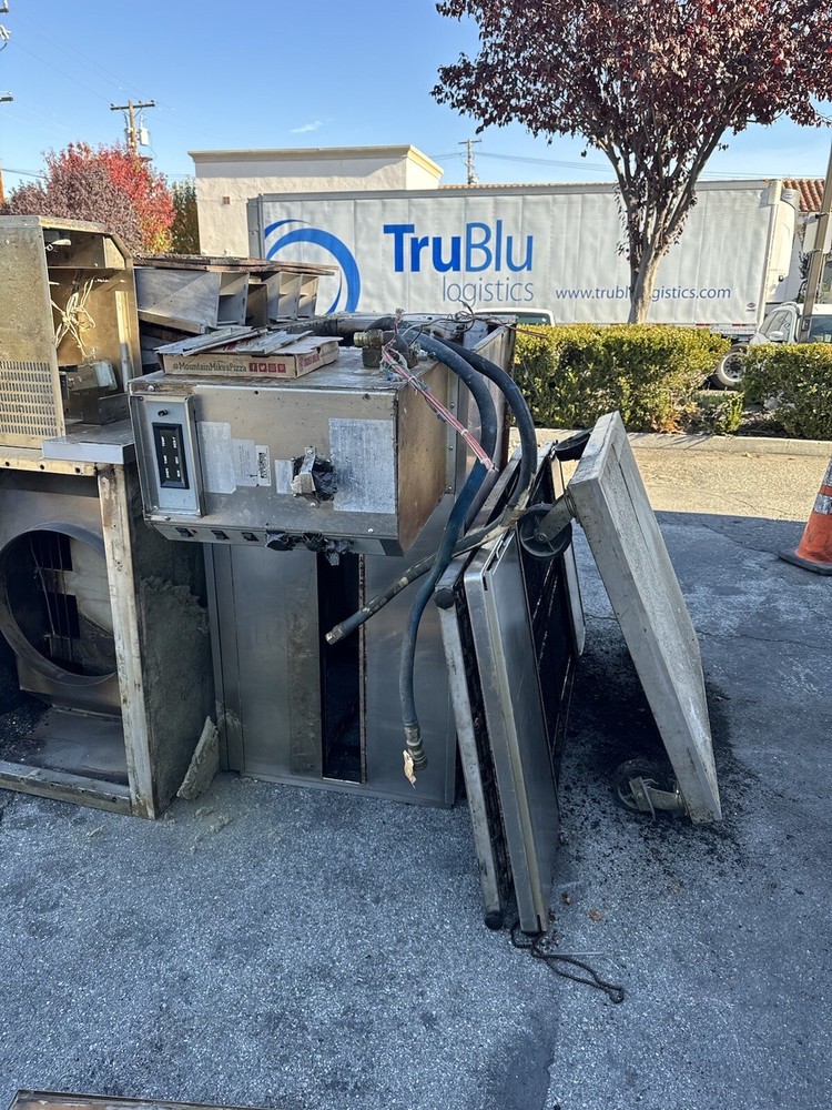 commercial pizza oven gas