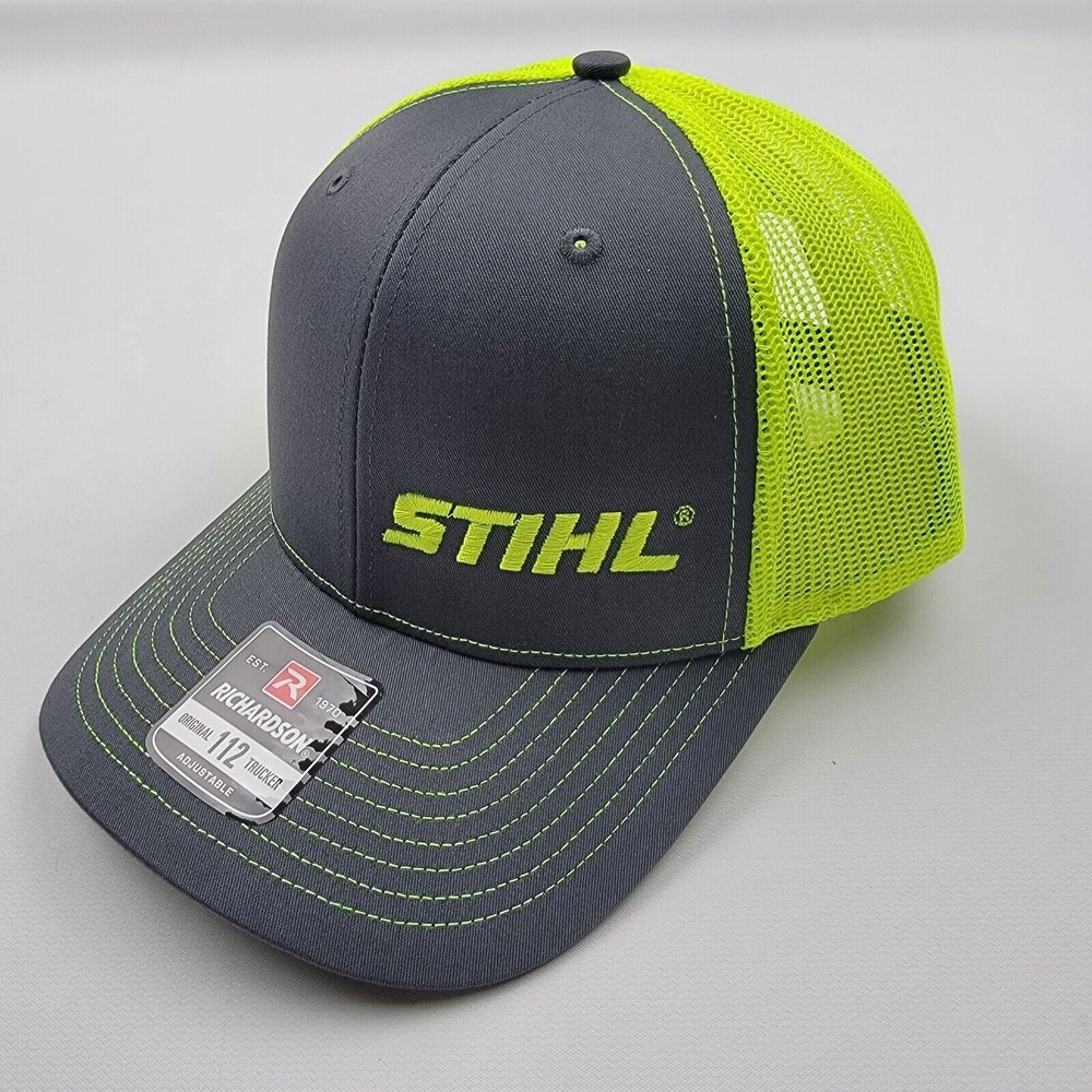 Richardson 112 Stihl Mesh Snapback Embroidered Hat Cap