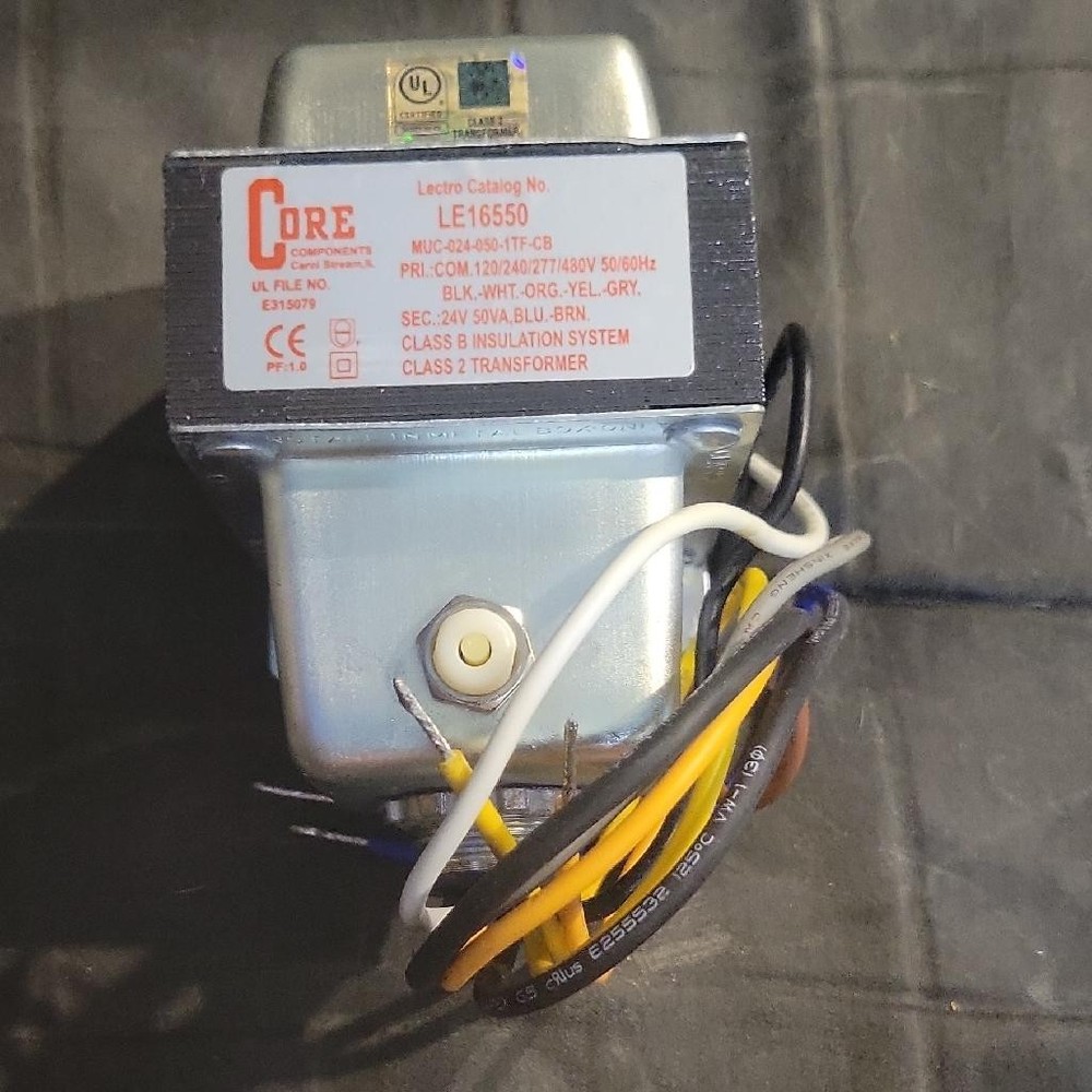 Core Components Le16550 Class 2 Transformer 50VA Step-Down AC Panel Mount 24V