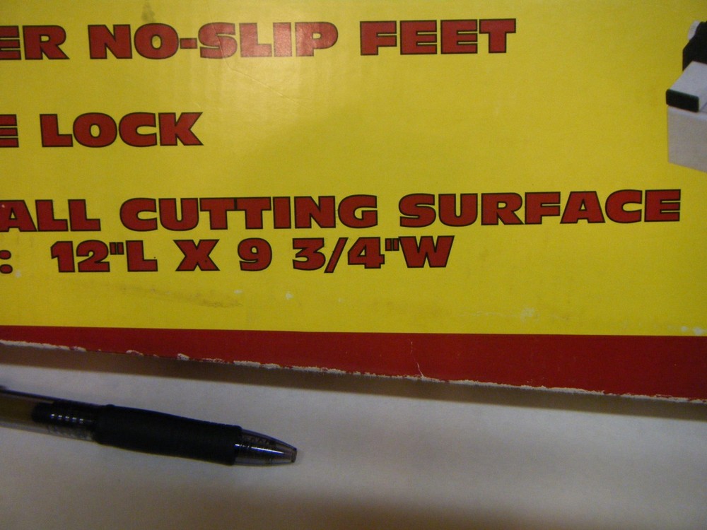 Paper Cutter 12" unused blade lock