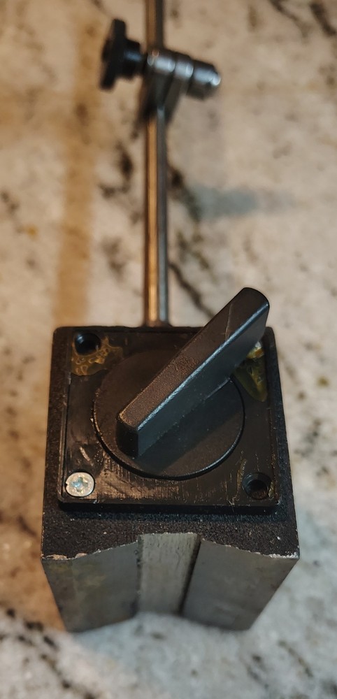 🗽 VINTAGE MAGNETIC INDICATOR BASE MACHINIST/ TOOLMAKER