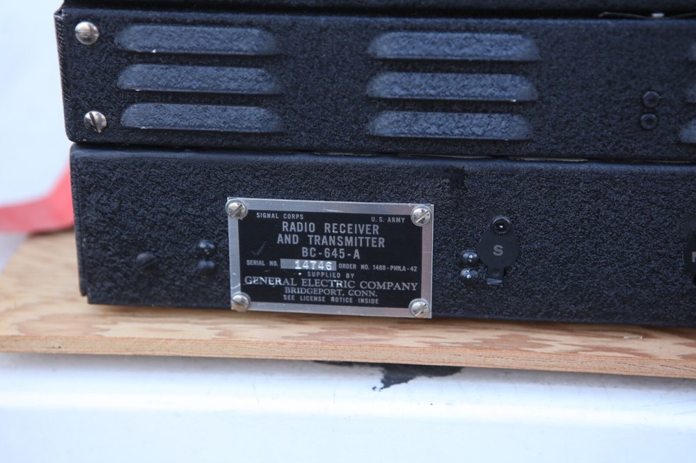 Signal Corps BC-645-A Receiver and Transmitter