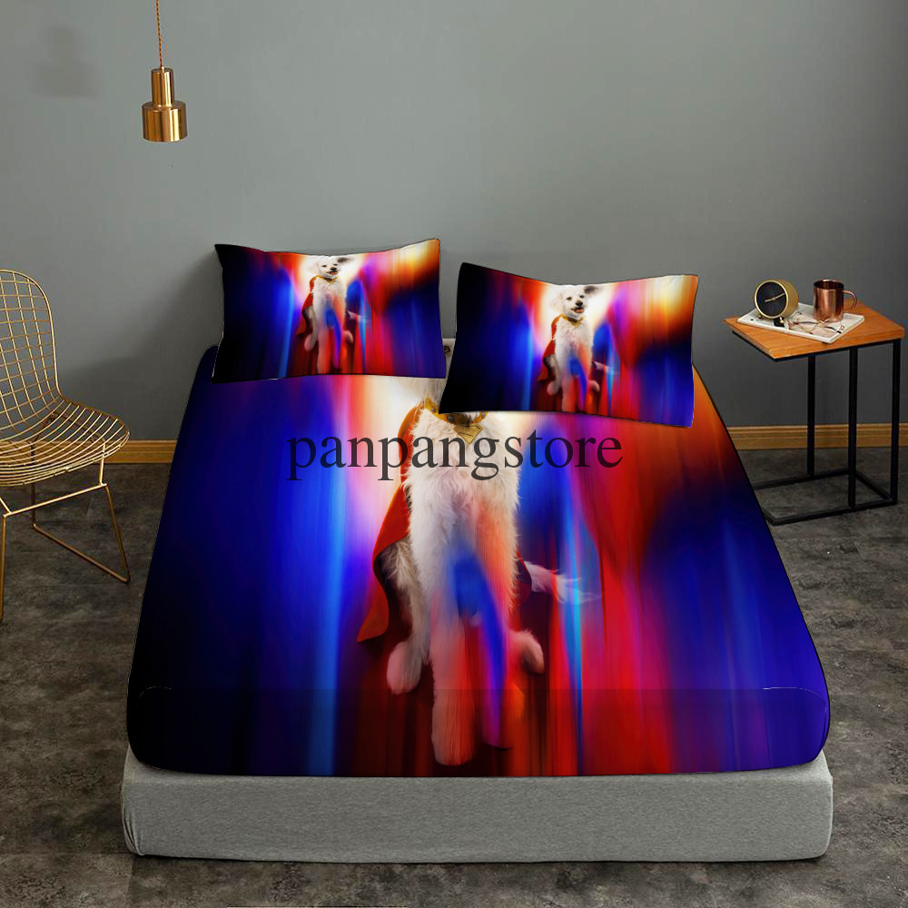 superman Fitted Sheet Set Deep Pocket Bed Sheets&Pillowcase 3PCS Bedding Sets