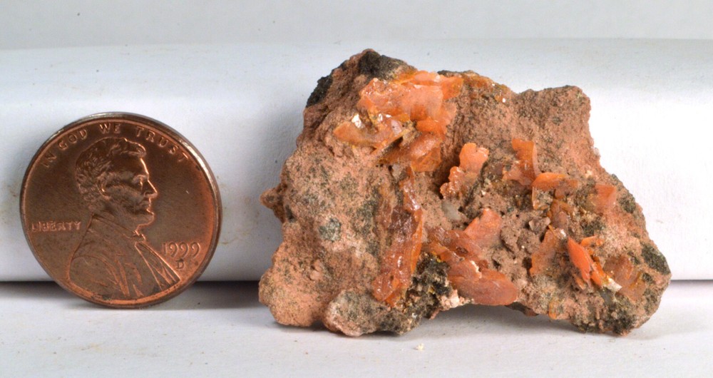 #10,447 Wulfenite - Mibladen, Morocco