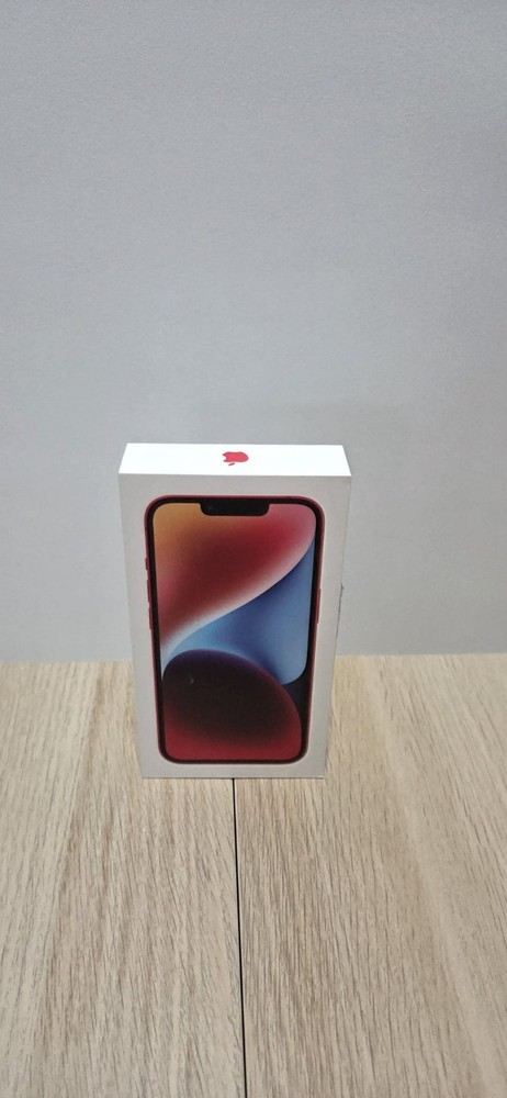 Apple iPhone 14 RED Genuine Empty Box 128 GB