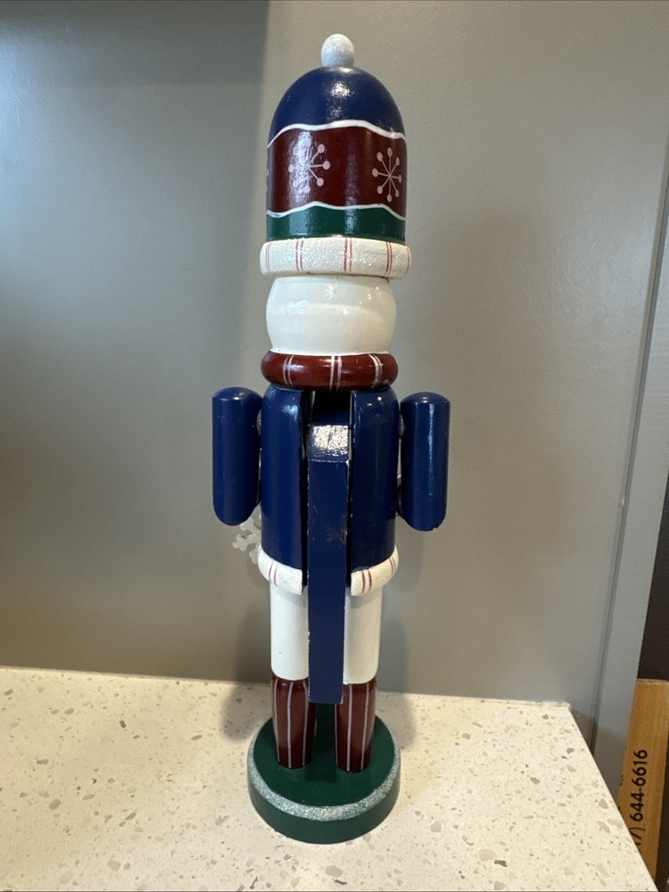 Christmas Nutcracker Snowman Decorations 14”