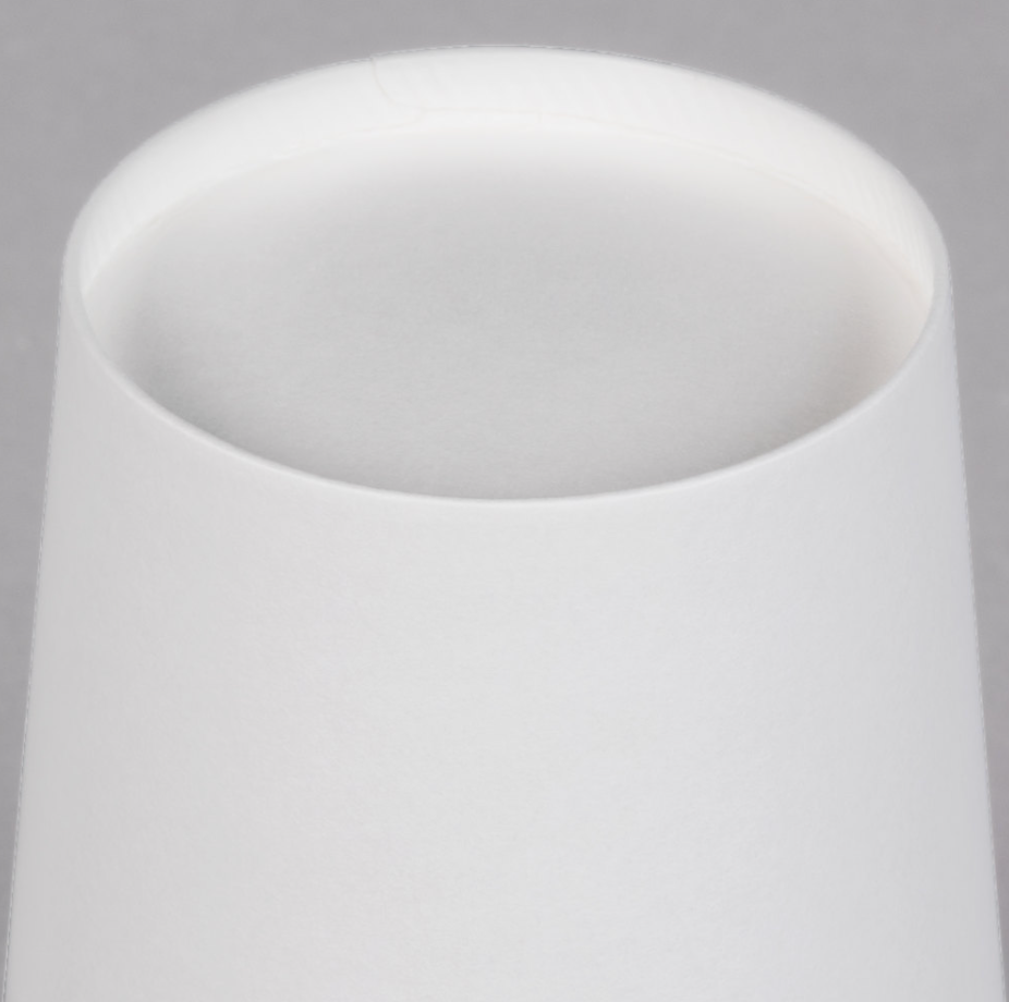 2000-Pack 8 oz. White Plain Paper Disposable Hot Beverage Coffee Cups Bulk NEW