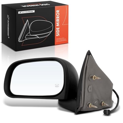 Driver Side Power Door Mirror - Compatible with Dodge - 2004-2009 - Durango -