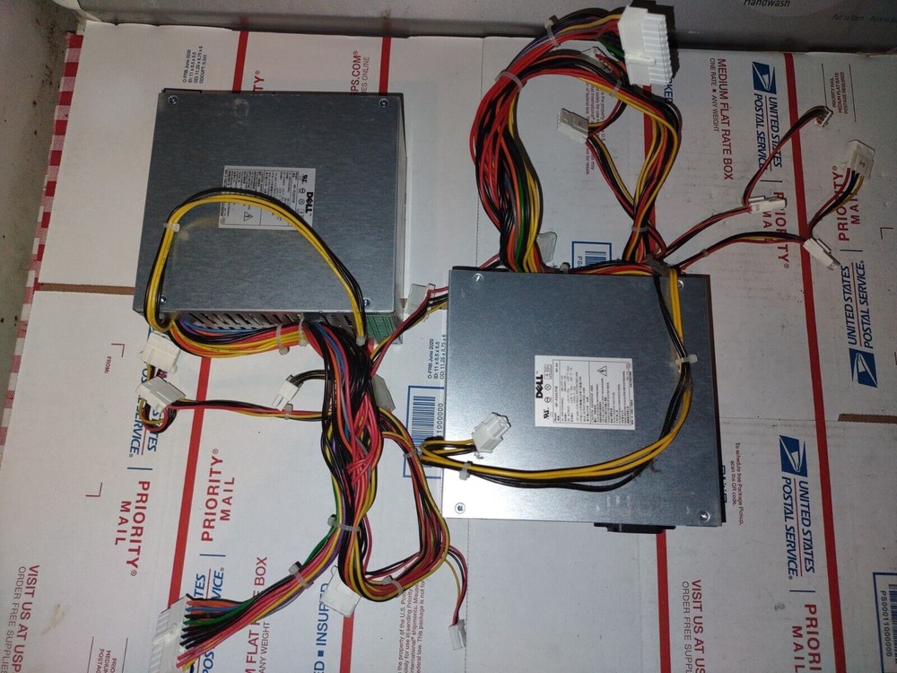 arcade dell computer power supply lot working #120