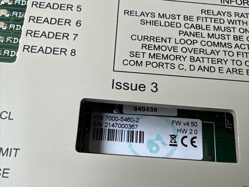 SYMMETRY M2150-8DBC Database Controller 8-Door/Reader V4.50 7000-5460-2