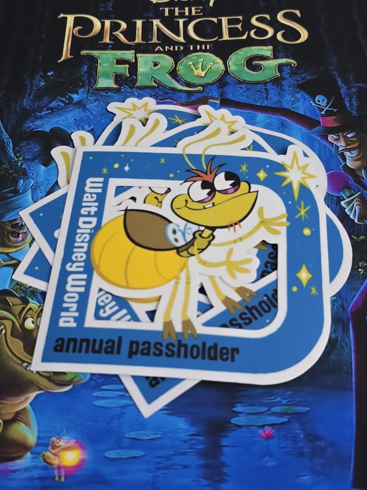 Disney passholder 2025 RAY FIREFLY STICKERS