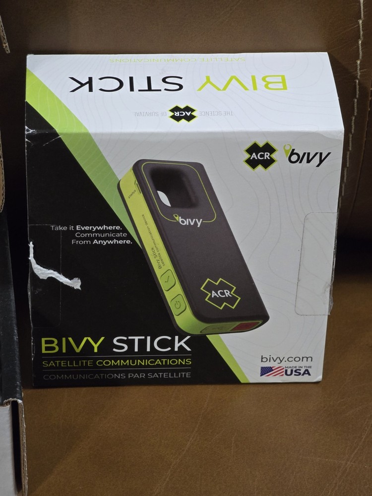 ACR Electronics Bivy Stick Satellite Communicator 4601, New In Box