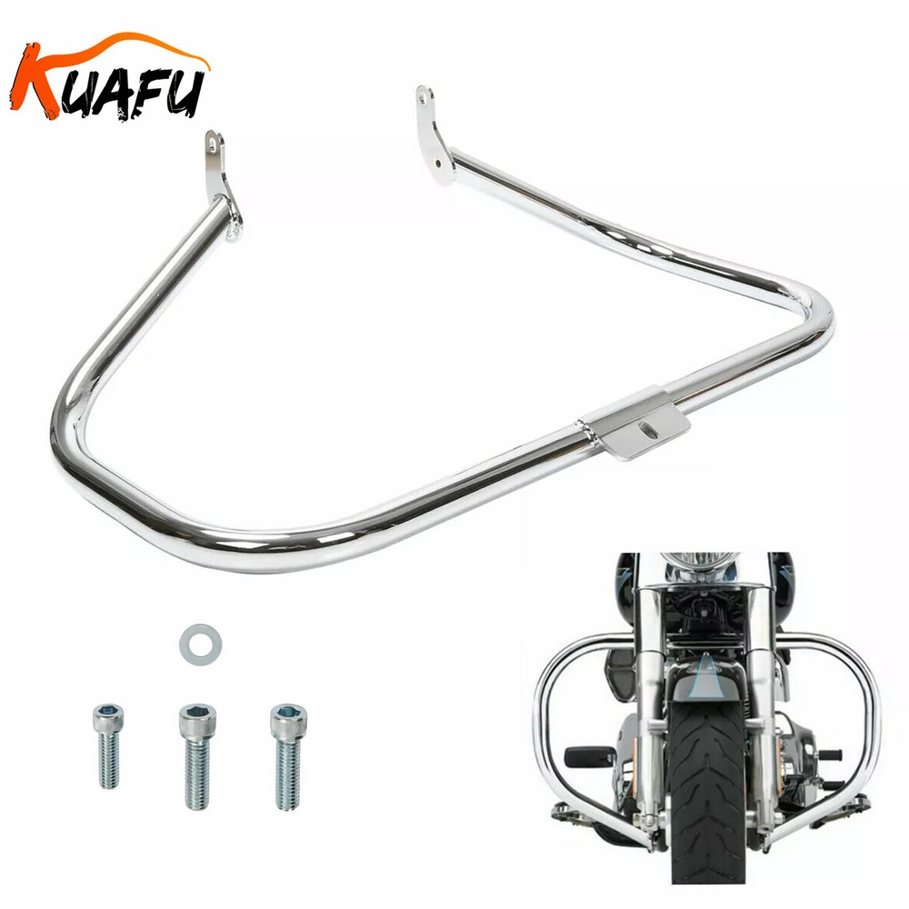 Engine Guard Crash Highway Bar For Harley  Heritage Softail FatBoy 2000-2017
