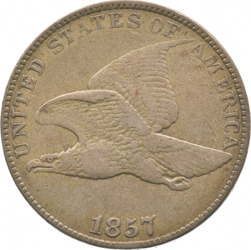 1857 Flying Eagle Cent *4360