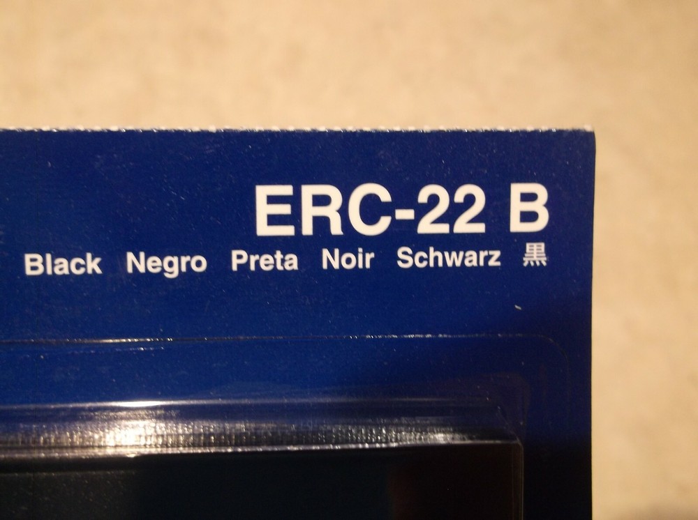 Epson ERC22B Ribbon BLACK