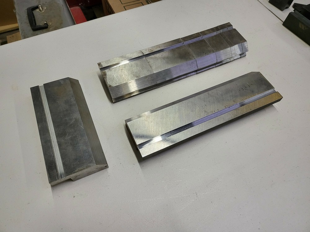 Standard Offset Press Brake Tooling Punch Sectionalized 9 Pieces totaling 33"