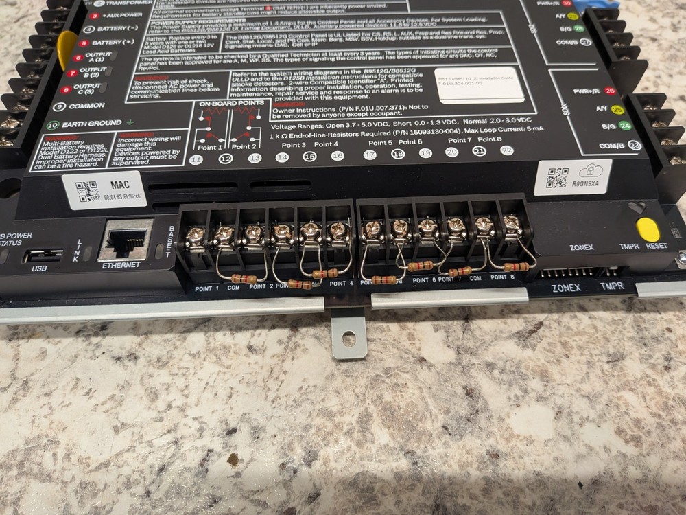 Bosch B9512G IP Alarm System Control Panel G Series