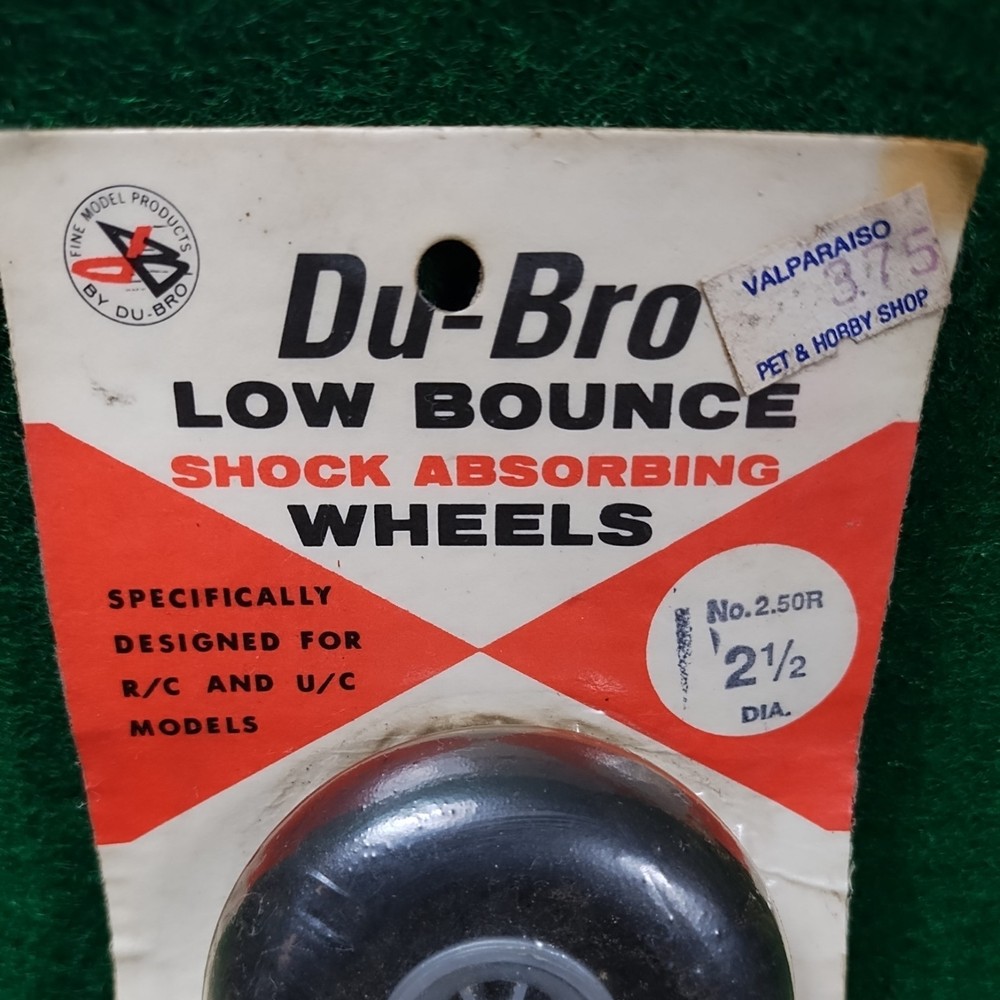 Du-Bro Smooth Low Bounce Wheels 2.5"