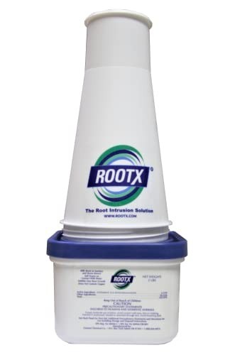 Foaming Root Control 2LB Jar with Funnel Applicator for Sewer & Septic Systems