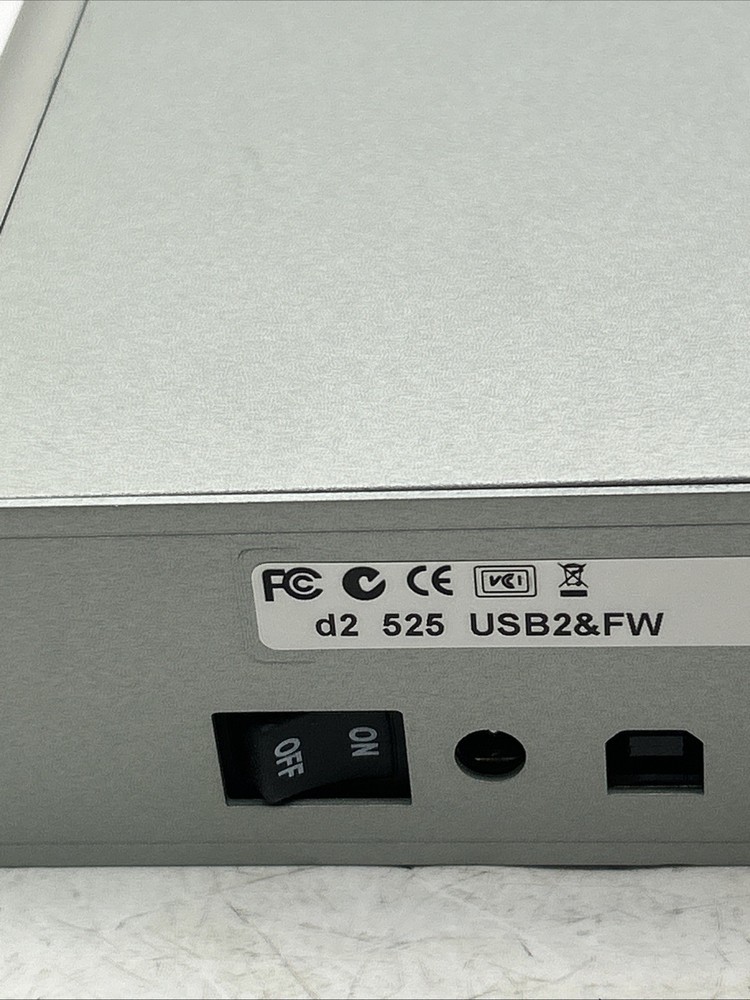 Lacie D2 525 USB2&FW Drive Light Scribe Super Write Master Recorder See Pics