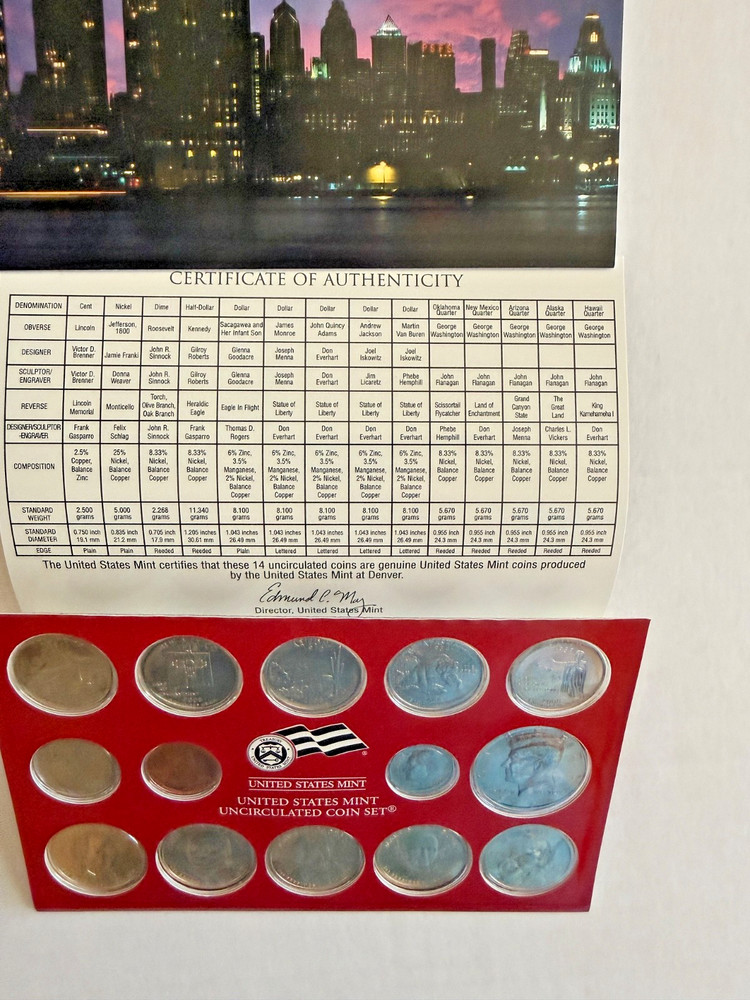 2008 US Mint P & D Uncirculated set