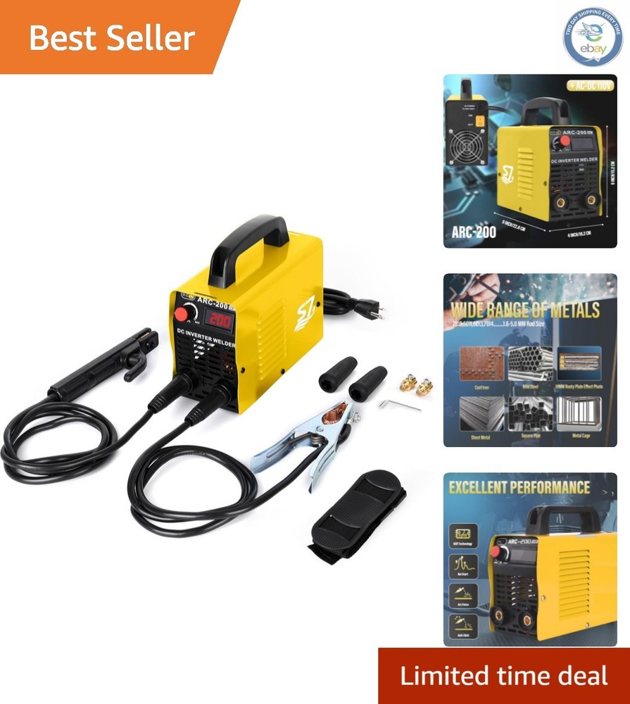 Energy-Efficient 110V Welding Machine with Protections - Reliable Performance