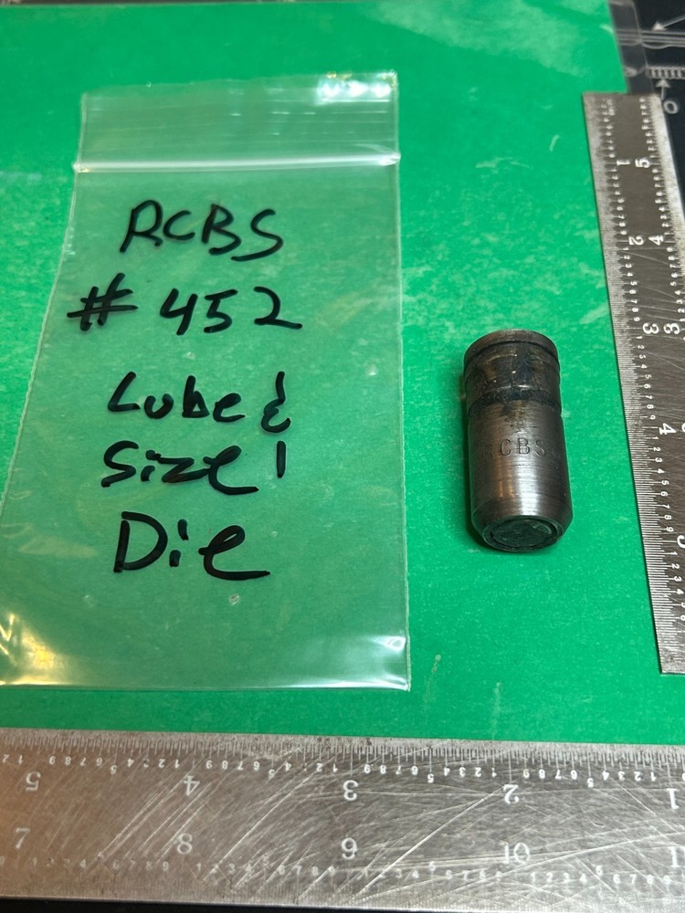 RCBS .452 Lube & Size Die