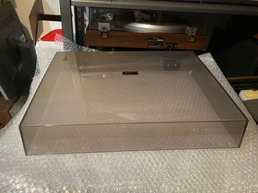 Sony PS-2250 / PS-2251  turntable plastic cover with hinges
