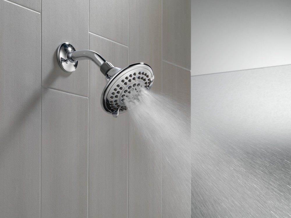 Delta 5-Setting Shower Head in Chrome - Certified Refurbished