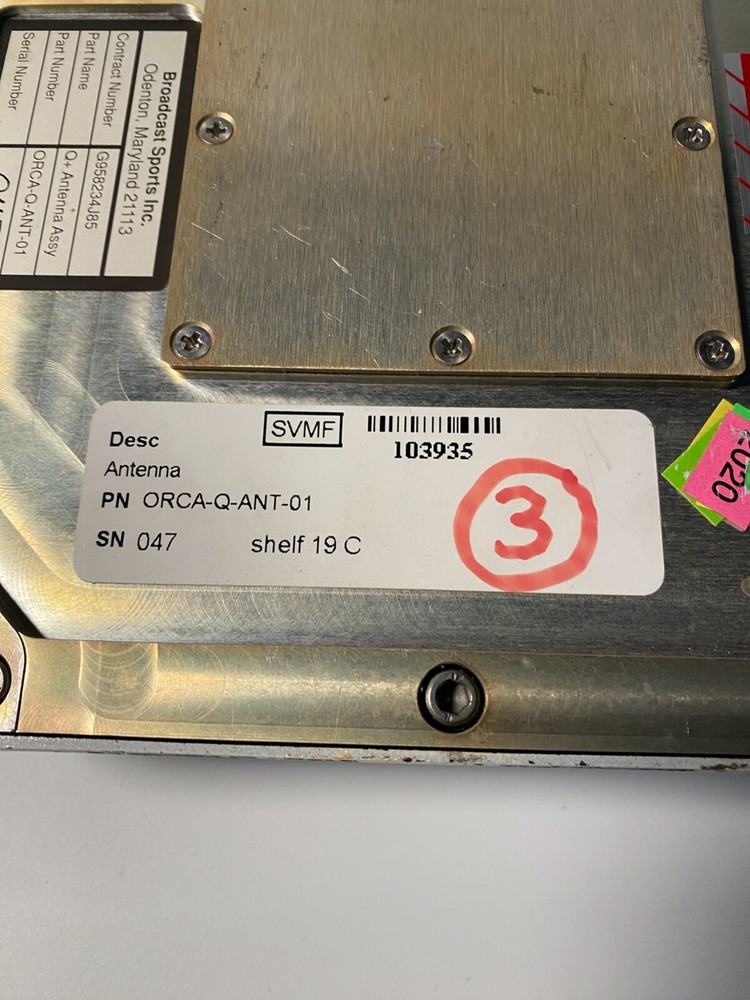 NASA Owned Shuttle Vehicle Antenna Assembly