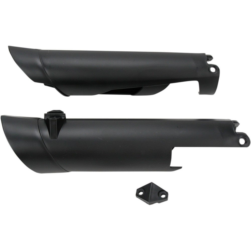 Acerbis Lower Fork Covers - Black - 2113750001