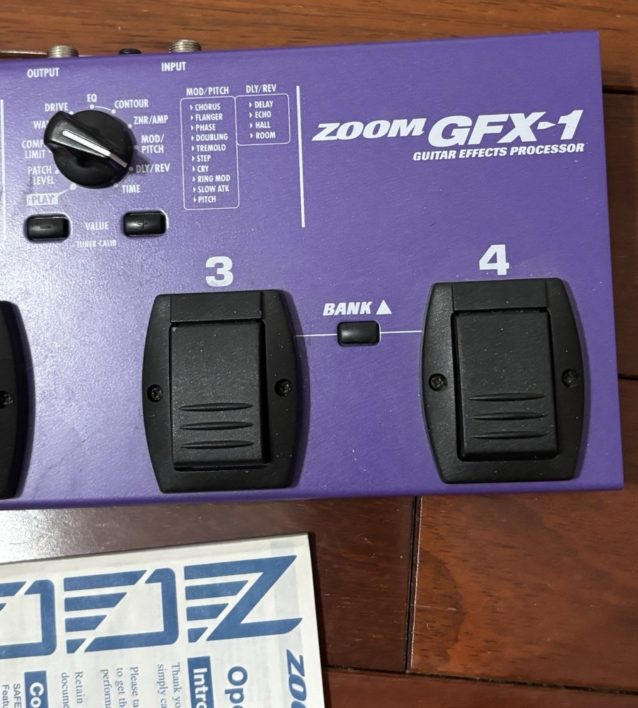 Zoom GFX-1 Guitar Effects Processor