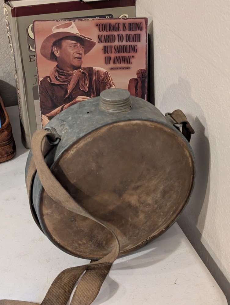 Antique 4 QT Canteen