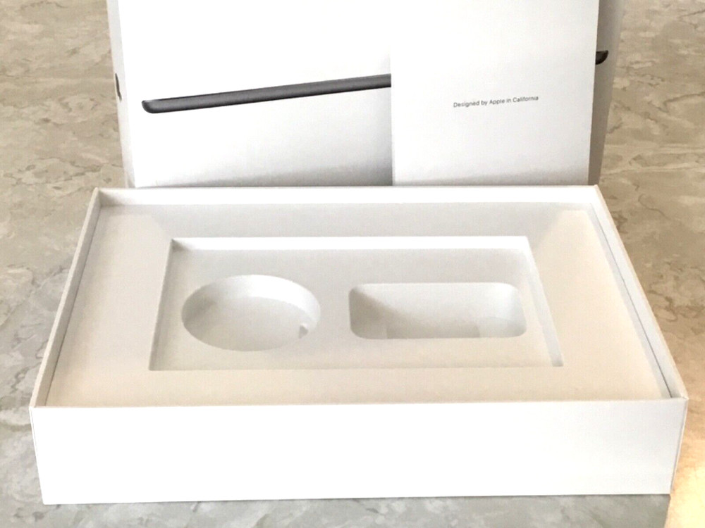 EMPTY Apple iPad 9th Generation 64GB EMPTY BOX & 2 Apple Stickers EMPTY