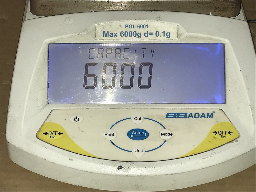 Adam PGL 6001 Precision Balance 6000g Capacity Digital Scale