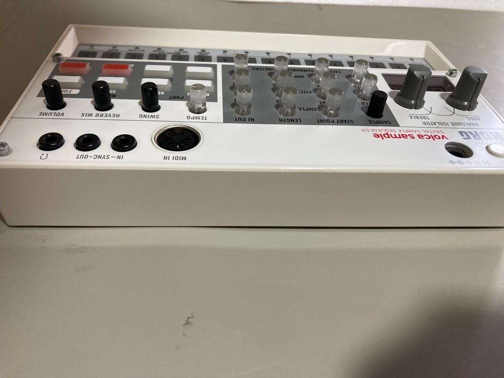 Korg Volca Sample Digital Sample Sequencer Tested Working