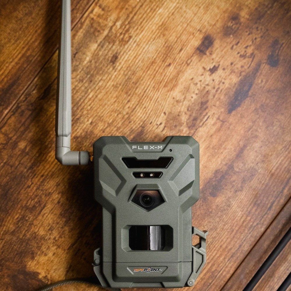 Spypoint FLEX-M Trail Camera and SPLB 10 Solar Panel Bundle with Accessories