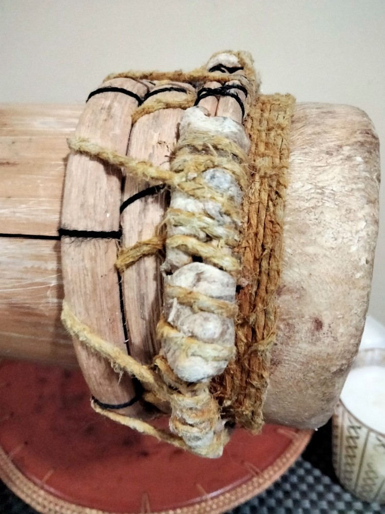 Bamboo Hand Made Drum Djembe