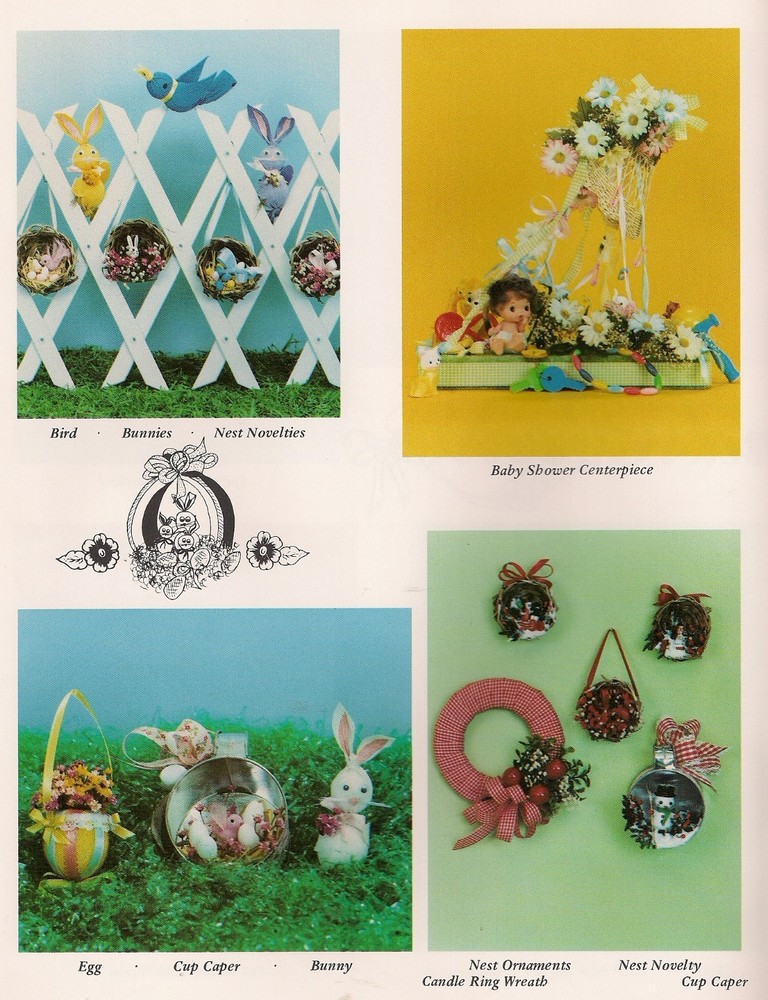 Easter, Christmas, Fall & Halloween Patterns - Craft Book: Blossoms and Bows