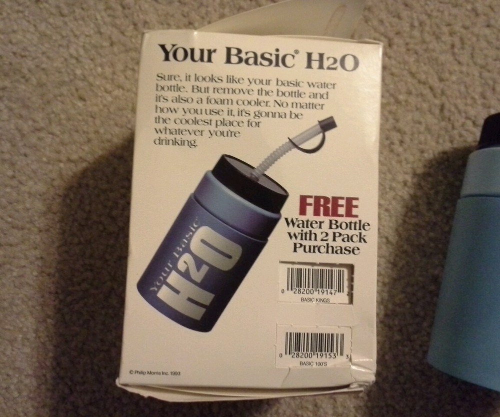 Basic Cigarettes Water Bottle