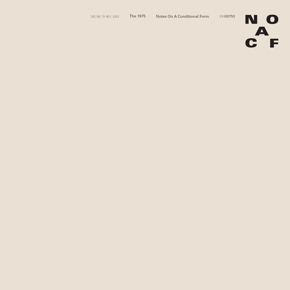 The 1975 Notes On A Conditional Form (CD)