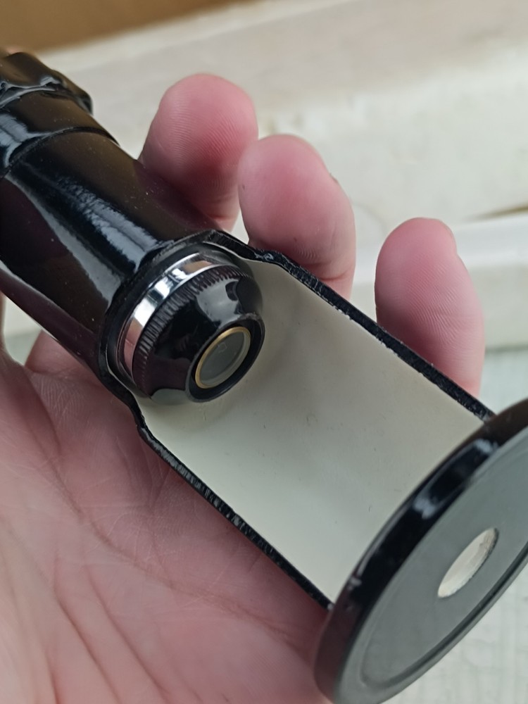 Vintage Soviet Microscope MPB - 2 Brinelli counting microscope USSR