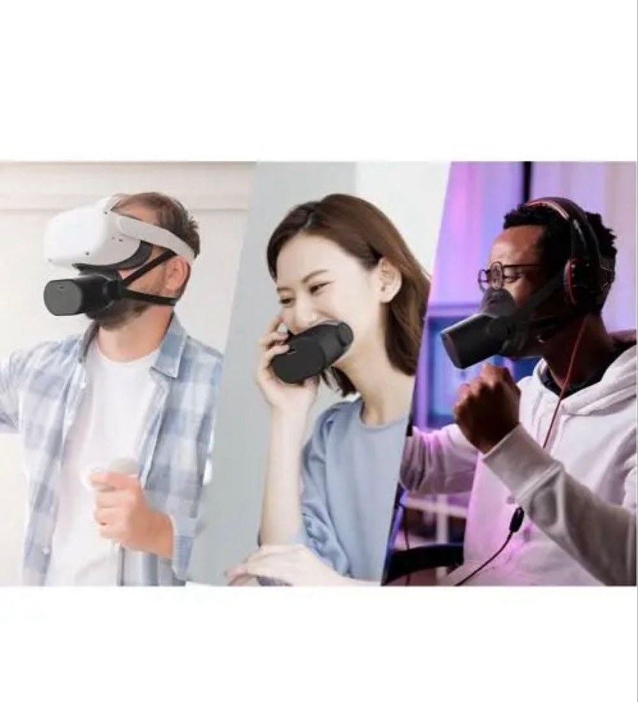 Shiftall mutalk 2 Soundproof Wireless Microphone Bluetooth VR Metaverse Gaming