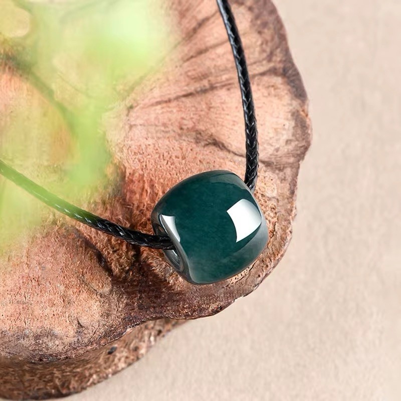 Natural Deep Blue Water Necklace