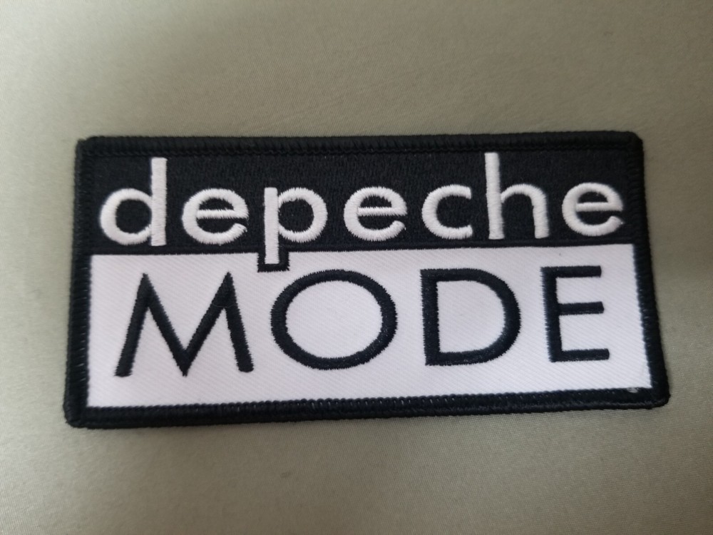Depeche Mode Embroidered Patch.