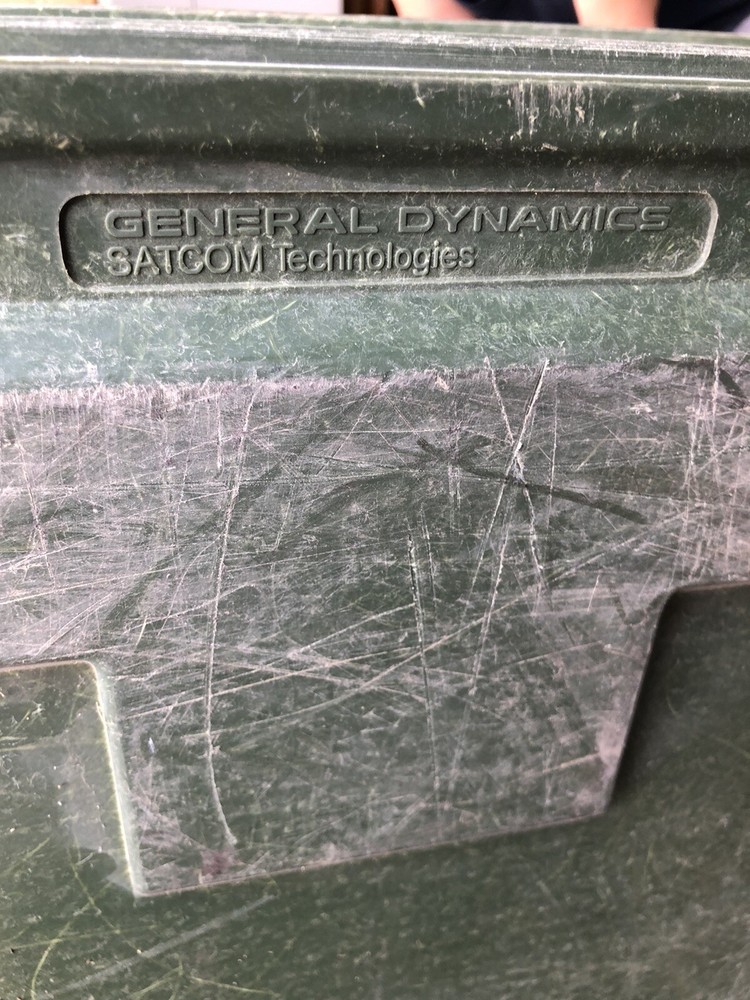 Hardigg Style Rack Mount Case General Dynamics Military Electronics Crate 36.5"