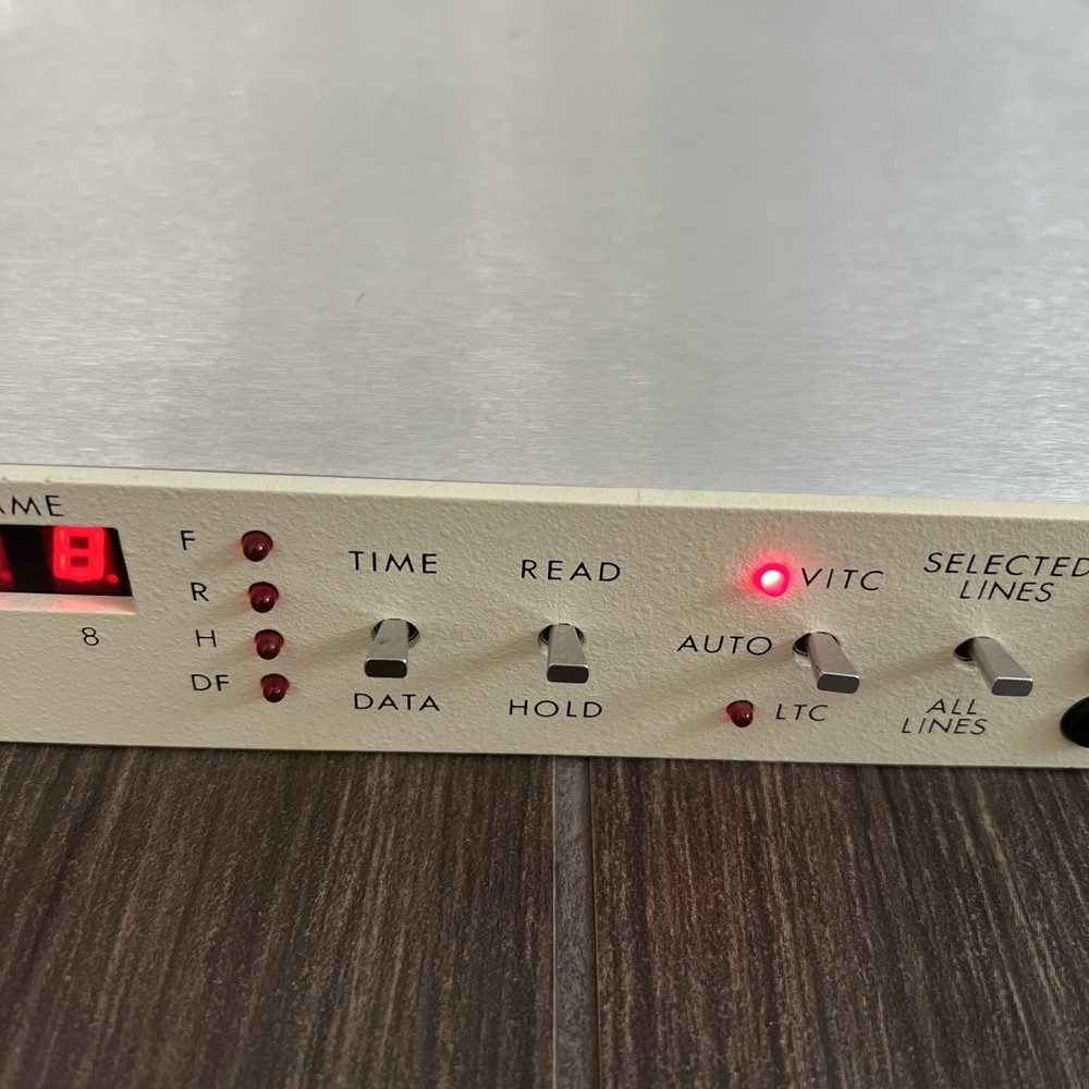 Vintage Skotel Time Code Reader Model TCR-80V