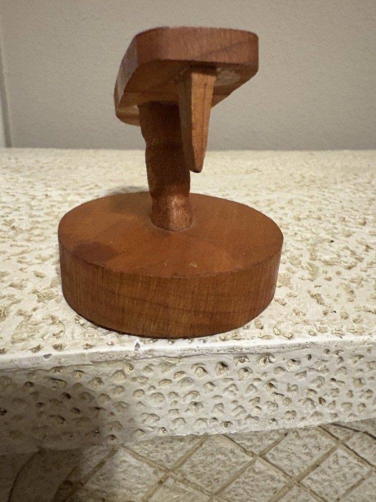 Solid Wood Carved Surf Board 4" Corliete G11